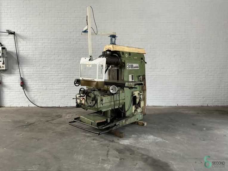 Freesmachines universeel Gambin 3M, 1000x420x710mm 1969