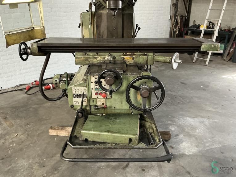 Freesmachines universeel Gambin 3M, 1000x420x710mm 1969