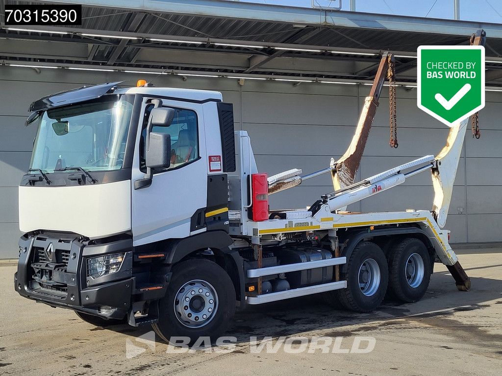 Renault C 430 6X4 HYVA NG 2018 TAXL skiploader 6x4 Big-Axle Automatic Euro 6