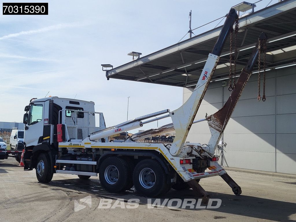 Renault C 430 6X4 HYVA NG 2018 TAXL skiploader 6x4 Big-Axle Automatic Euro 6