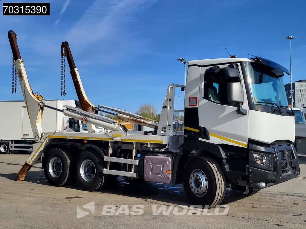 Renault C 430 6X4 HYVA NG 2018 TAXL skiploader 6x4 Big-Axle Automatic Euro 6