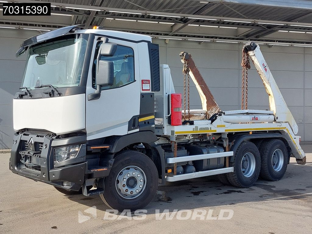 Renault C 430 6X4 HYVA NG 2018 TAXL skiploader 6x4 Big-Axle Automatic Euro 6