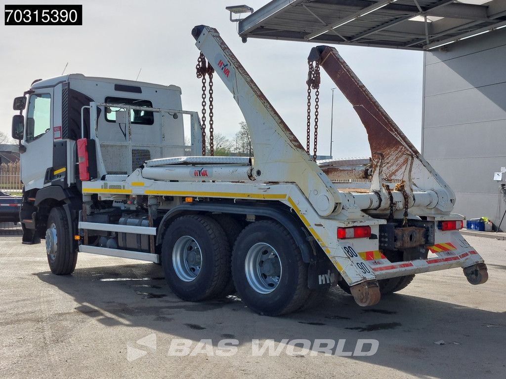 Renault C 430 6X4 HYVA NG 2018 TAXL skiploader 6x4 Big-Axle Automatic Euro 6