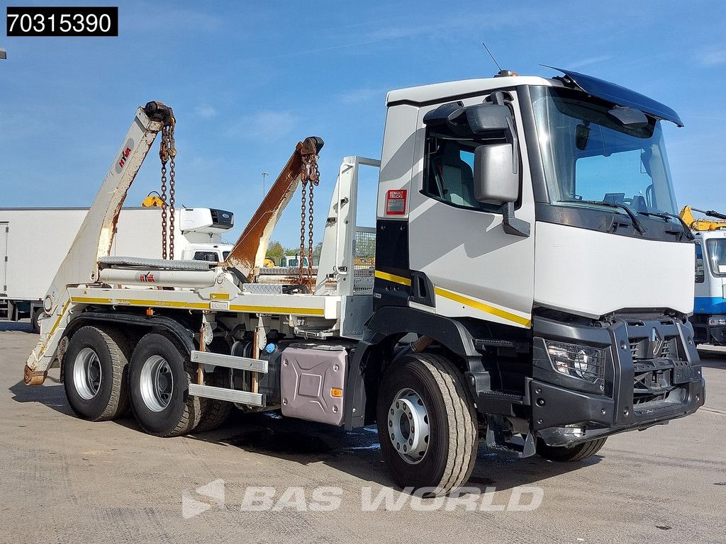 Renault C 430 6X4 HYVA NG 2018 TAXL skiploader 6x4 Big-Axle Automatic Euro 6