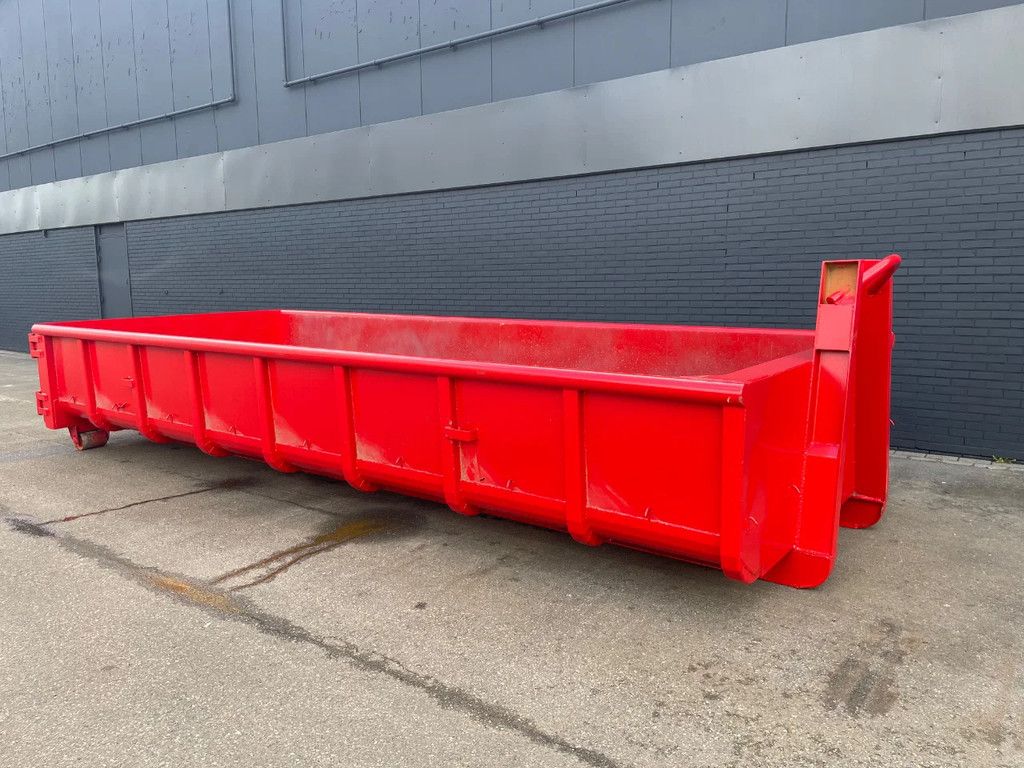 Diversen puin / bsa / grond Haak Containers 6 Meter !! RAL 3020 Grote voorraad ! Beste prijs !!