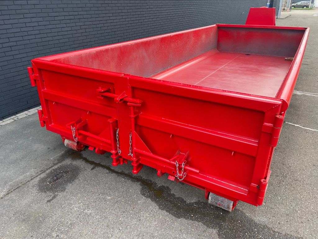 Diversen puin / bsa / grond Haak Containers 6 Meter !! RAL 3020 Grote voorraad ! Beste prijs !!