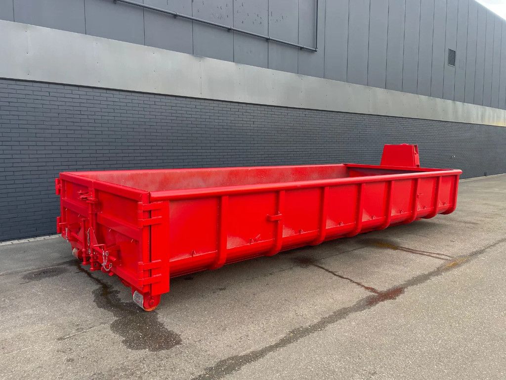 Diversen puin / bsa / grond Haak Containers 6 Meter !! RAL 3020 Grote voorraad ! Beste prijs !!