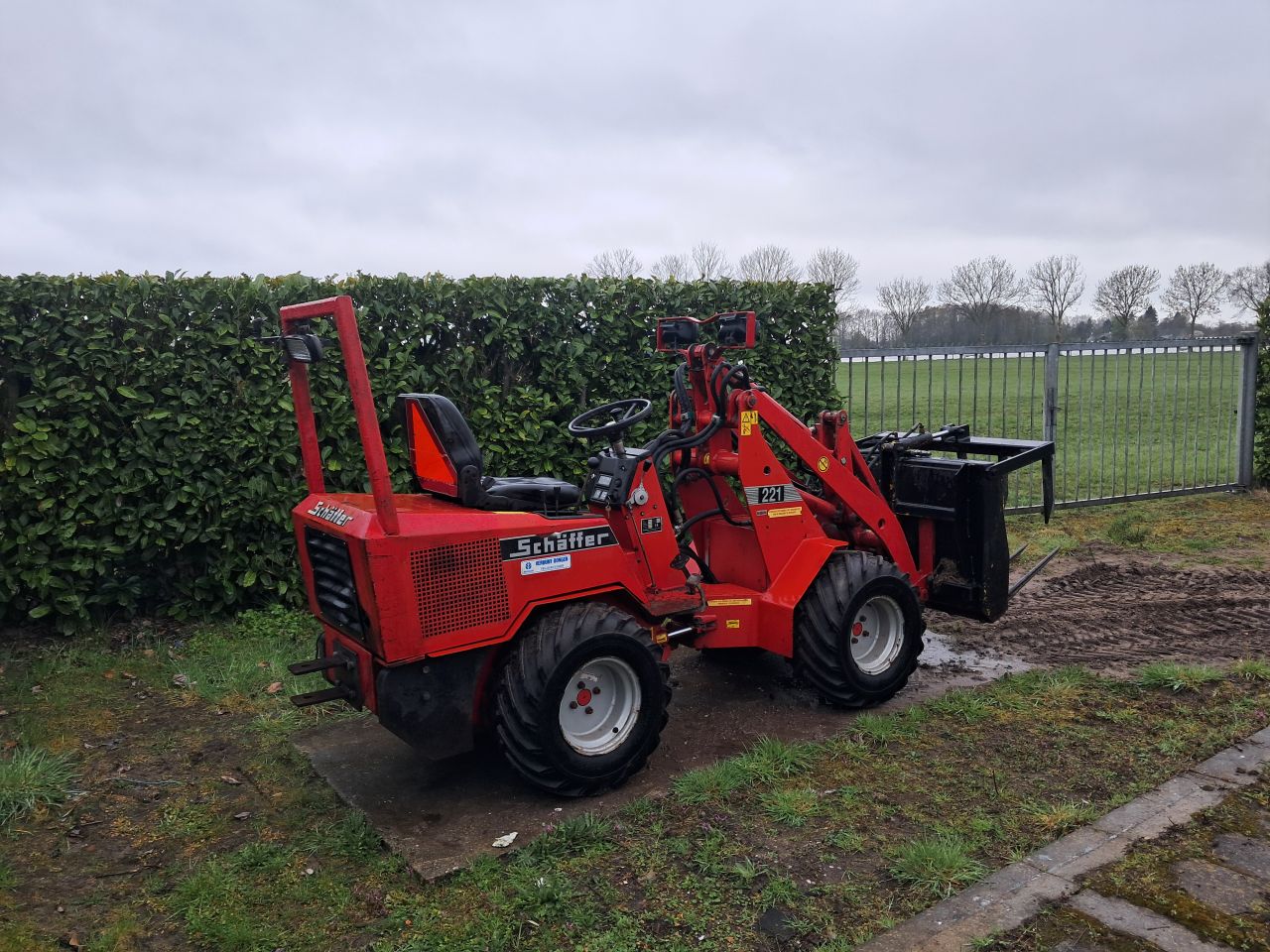 Schaffer 221 / Kniklader / Kubota / Mini shovel / Loader