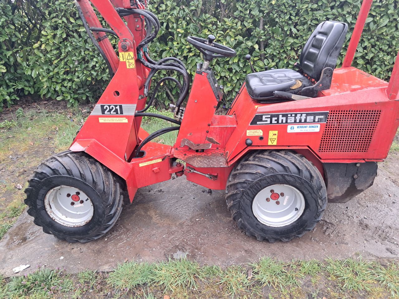 Schaffer 221 / Kniklader / Kubota / Mini shovel / Loader