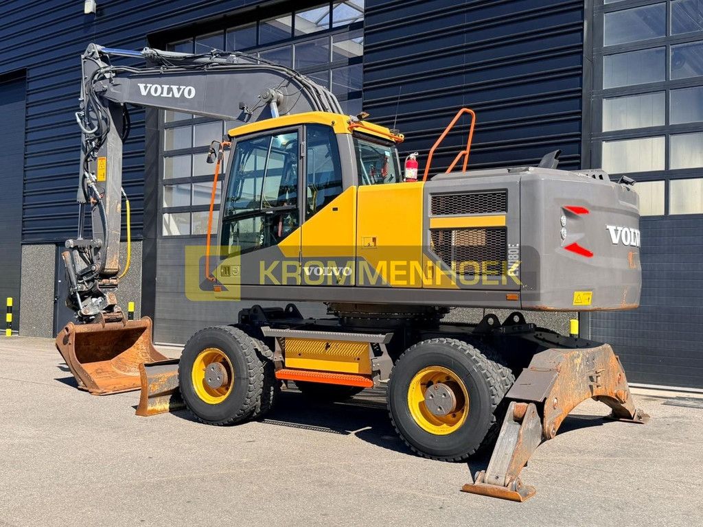 Volvo EW 180 E Tilt Rotator Steelwrist X20 KH9125