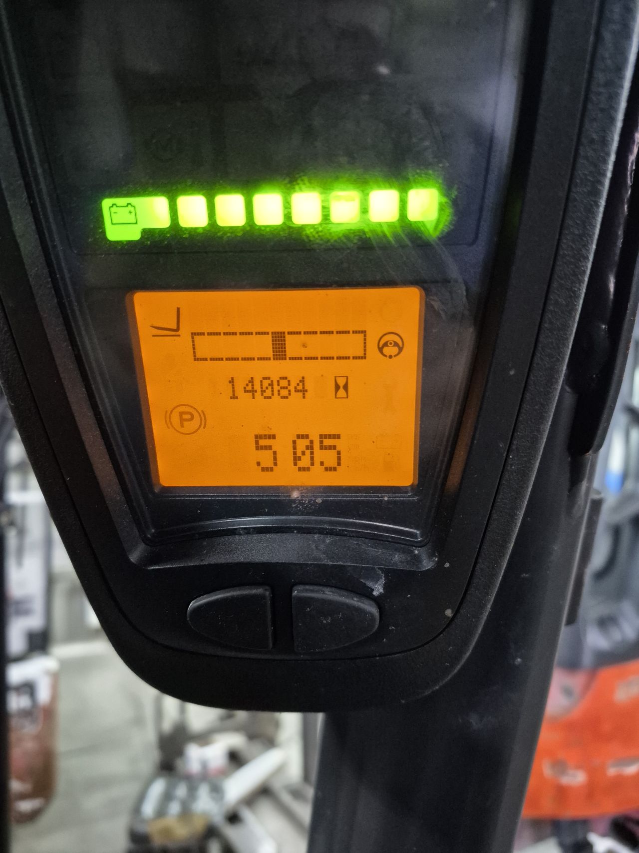 Linde E20PH-02 triplex sideshift 5.620mm bj 2014 accu 82%