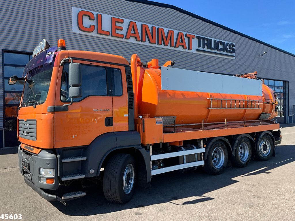 Man TGA 35.440 8x4 Wicom Saug/spul opbouw