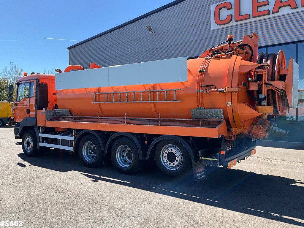 Man TGA 35.440 8x4 Wicom Saug/spul opbouw