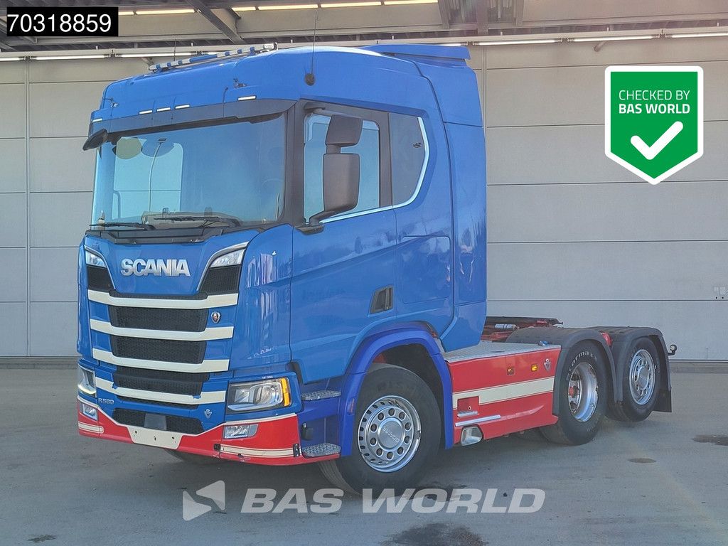 Scania R R580 6X2 Full-Air Liftachse Hydraulik Leder