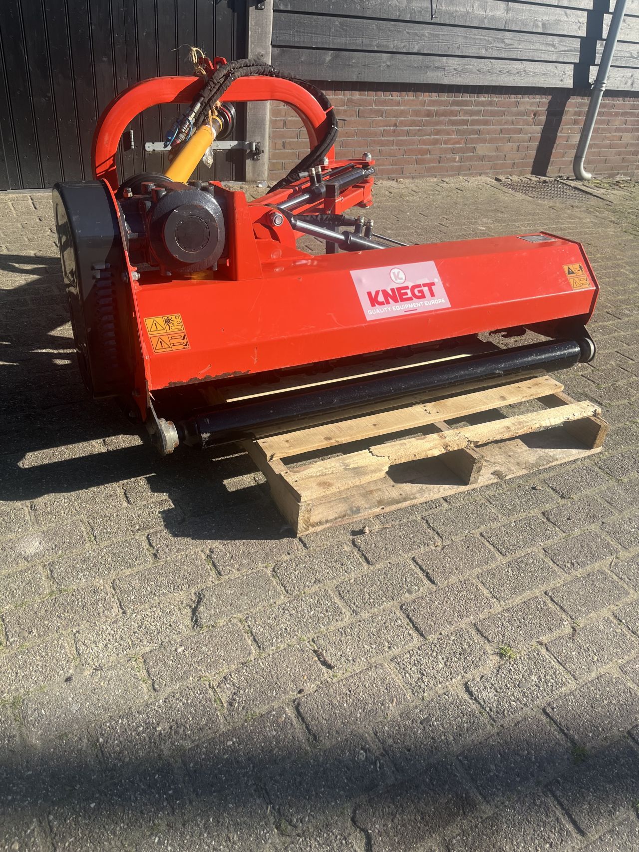 Knegt verstekklepelmaaier NIEUWSTAAT!!!