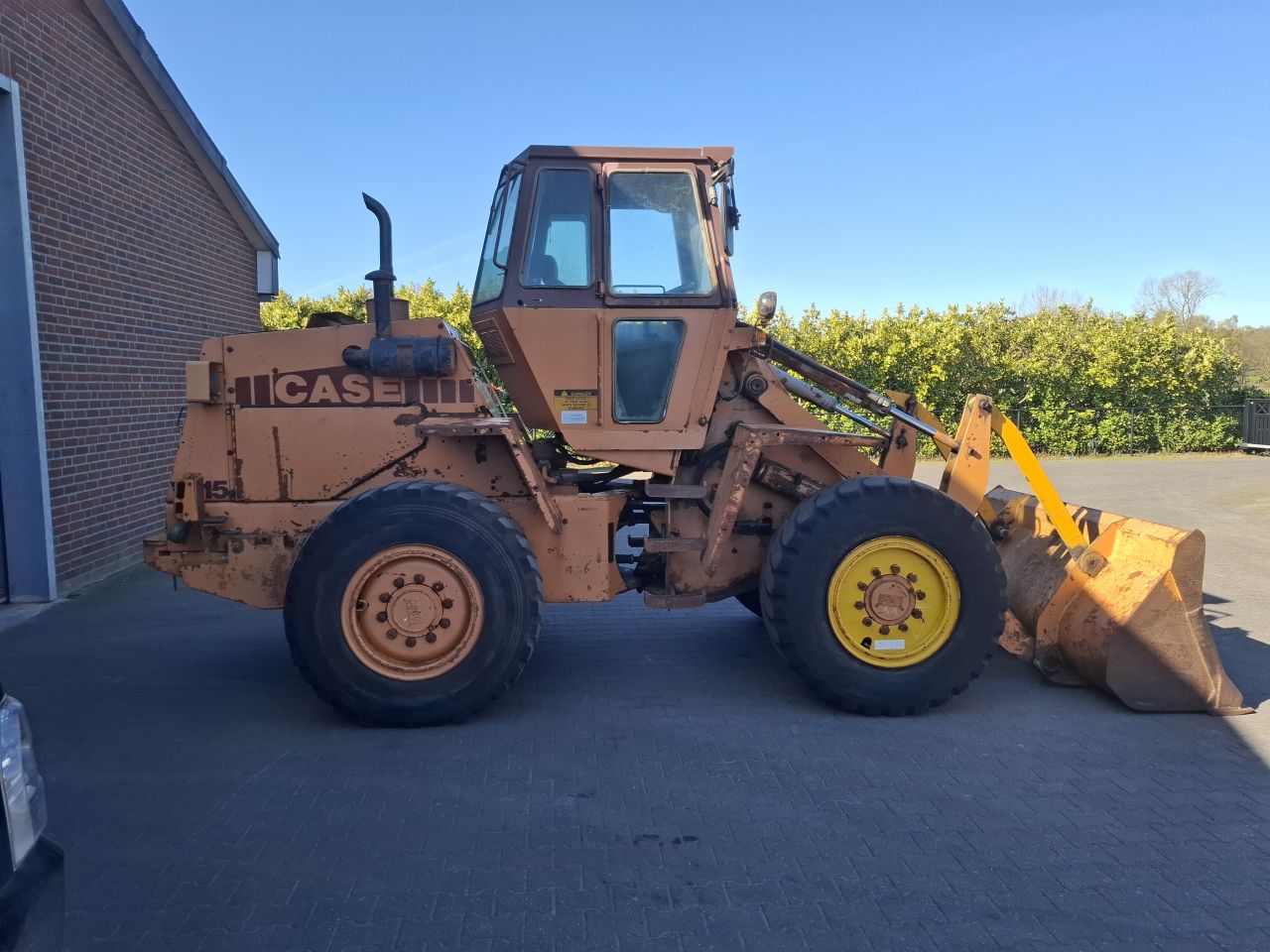 Case w15 loader schovel laadschop