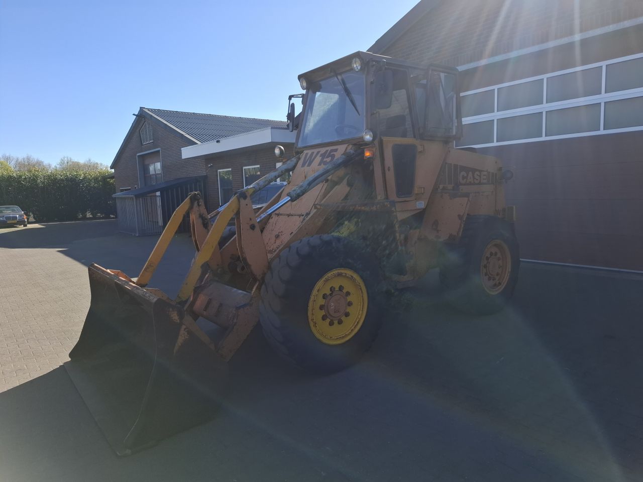 Case w15 loader schovel laadschop