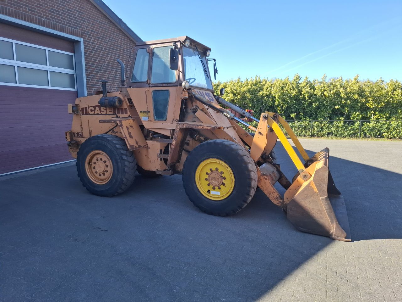 Case w15 loader schovel laadschop