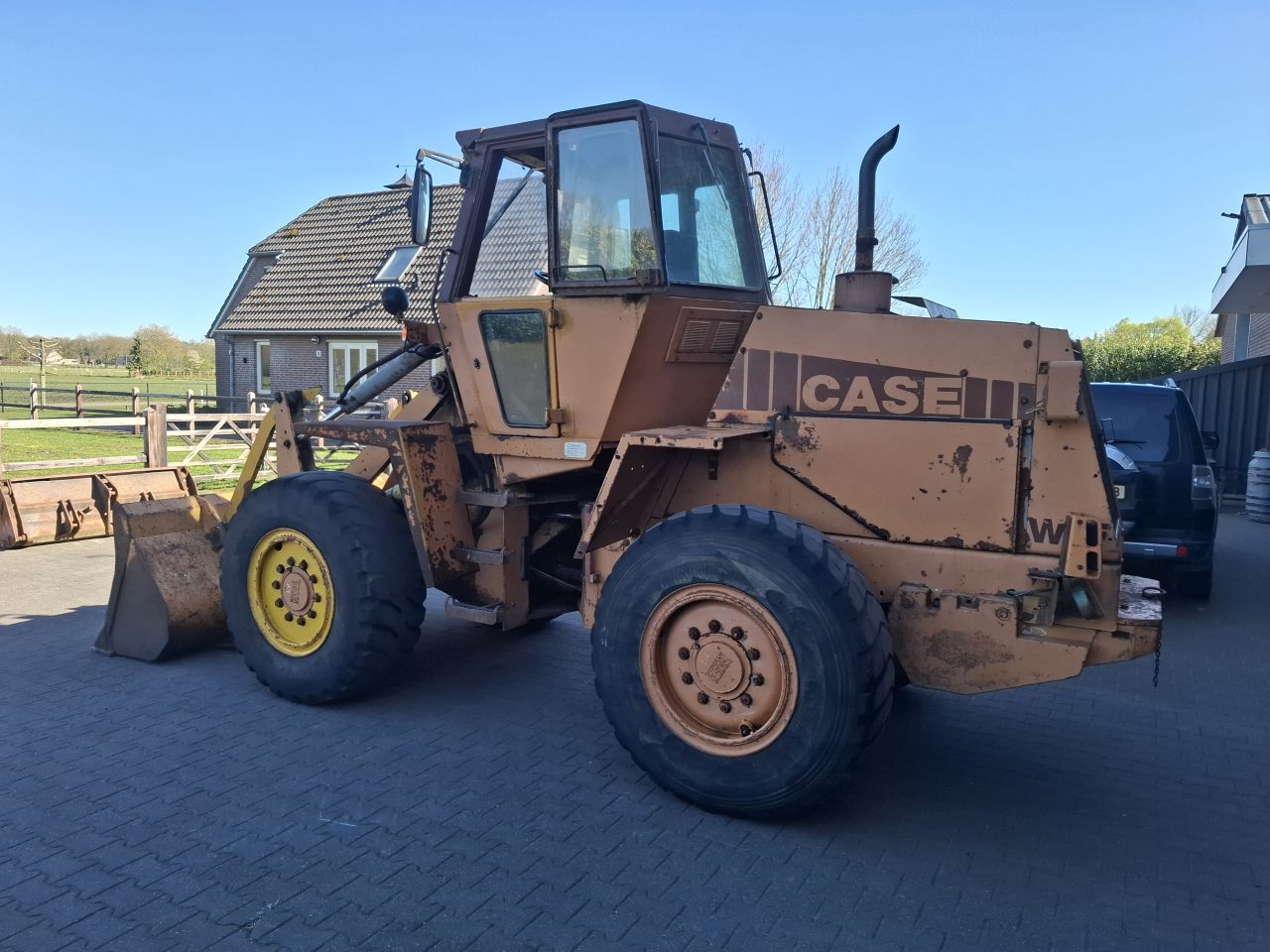 Case w15 loader schovel laadschop