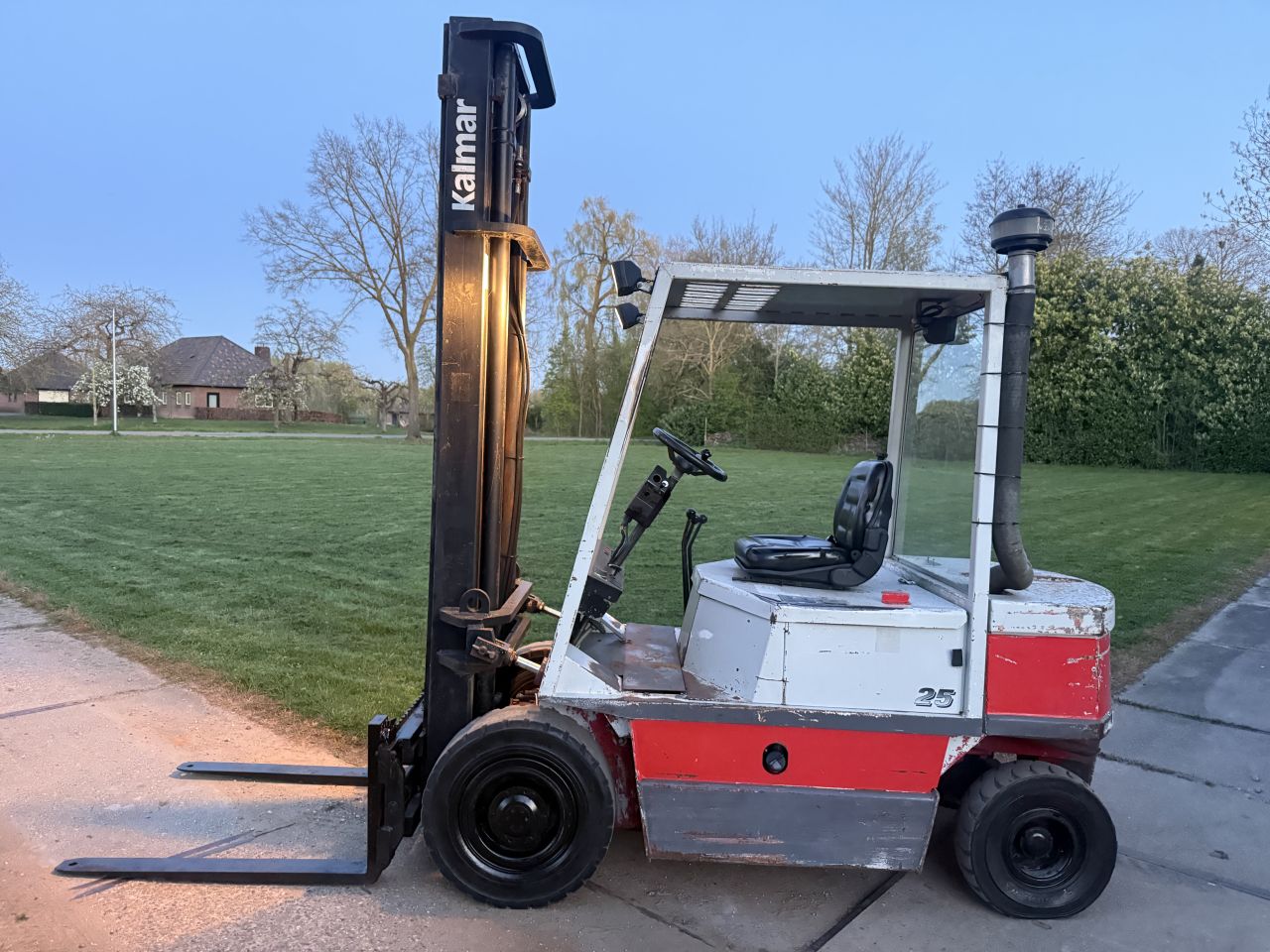 Kalmar 2.5 tonner diesel heftruck | Sideshift | verlichting