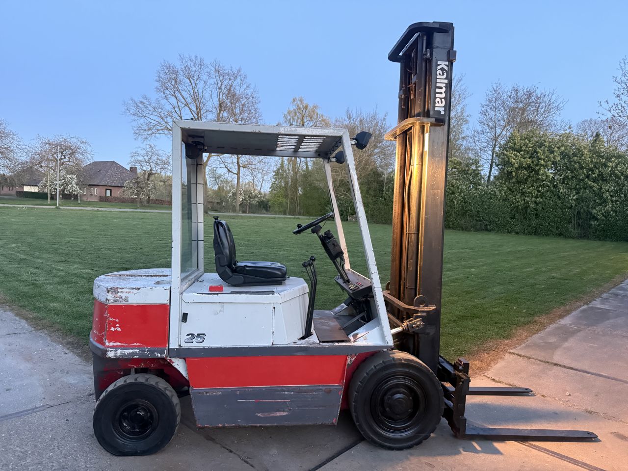 Kalmar 2.5 tonner diesel heftruck | Sideshift | verlichting