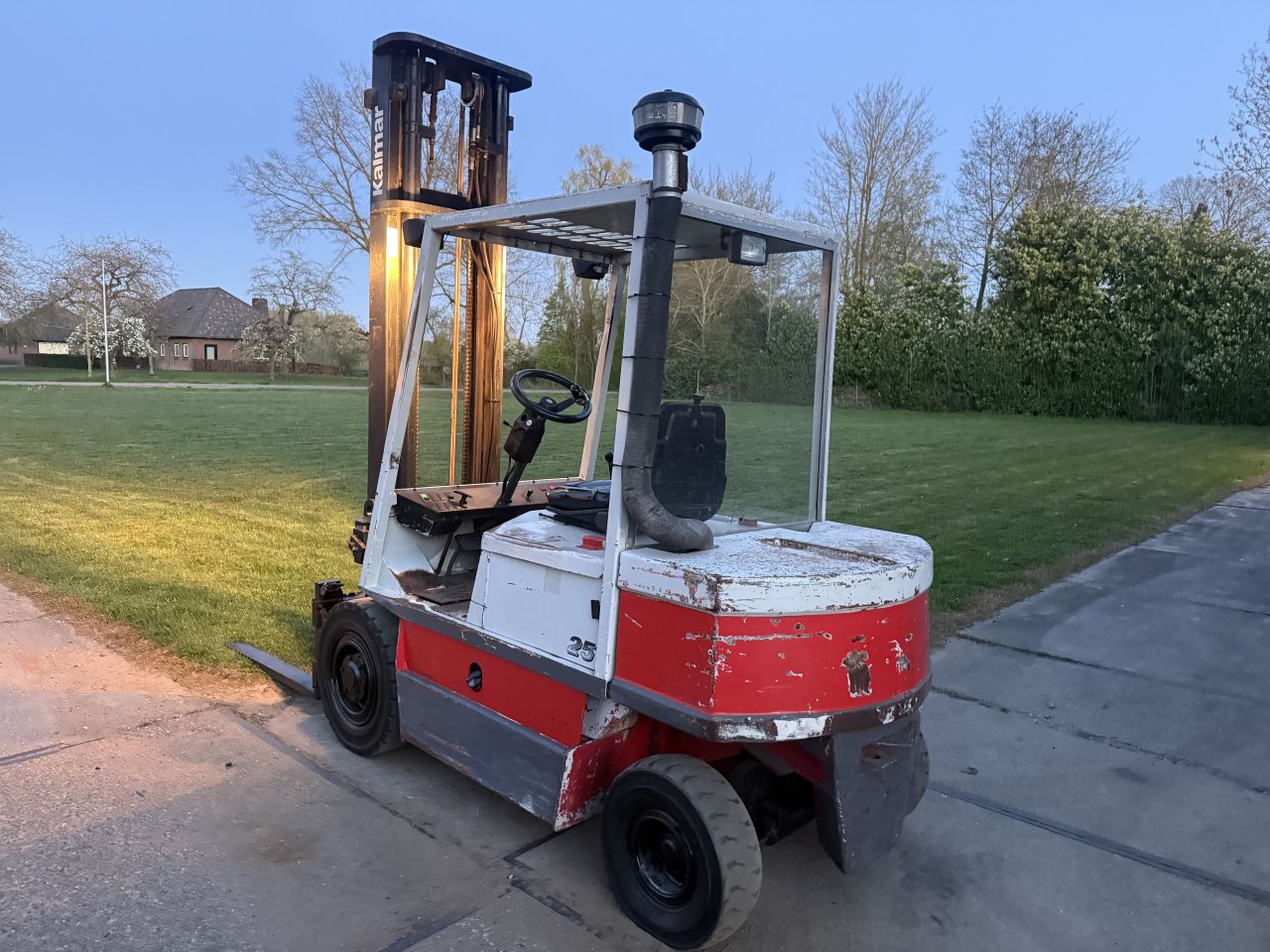 Kalmar 2.5 tonner diesel heftruck | Sideshift | verlichting