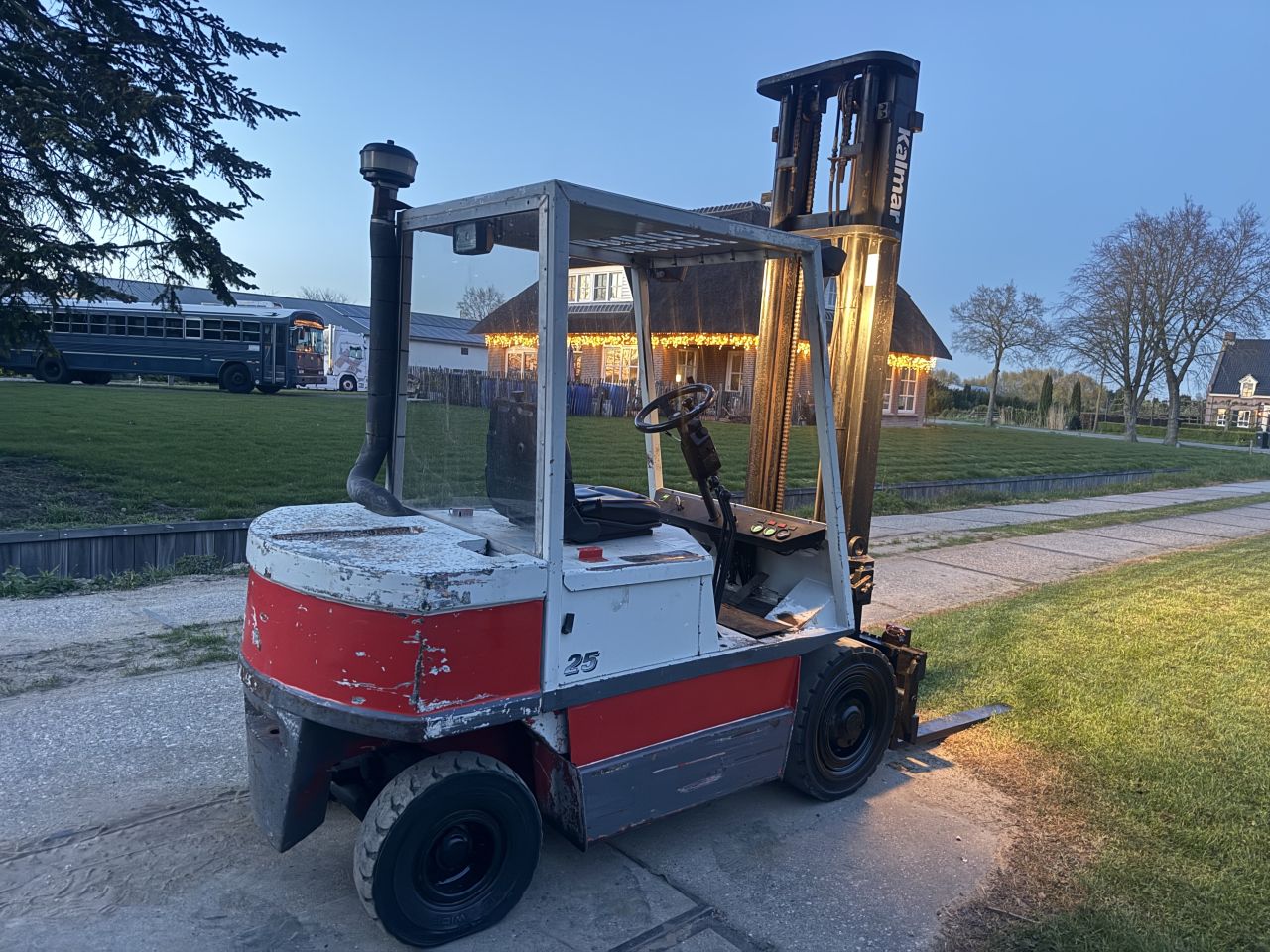 Kalmar 2.5 tonner diesel heftruck | Sideshift | verlichting