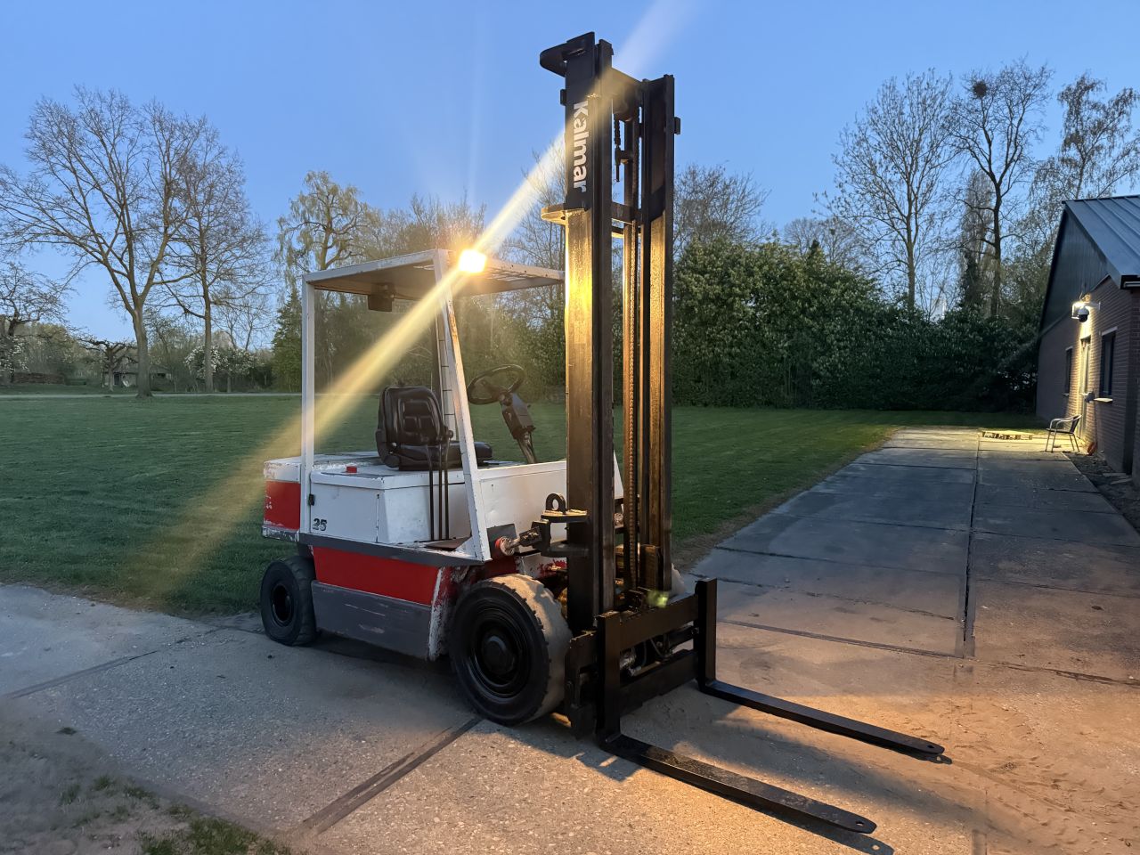 Kalmar 2.5 tonner diesel heftruck | Sideshift | verlichting