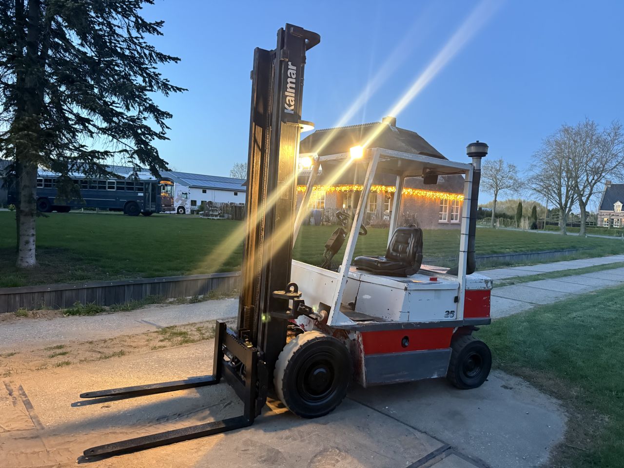 Kalmar 2.5 tonner diesel heftruck | Sideshift | verlichting