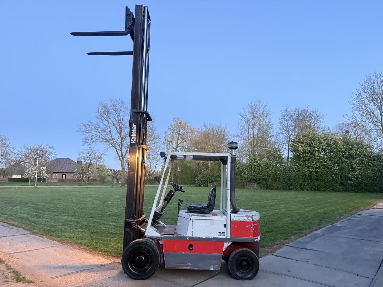 Kalmar 2.5 tonner diesel heftruck | Sideshift | verlichting