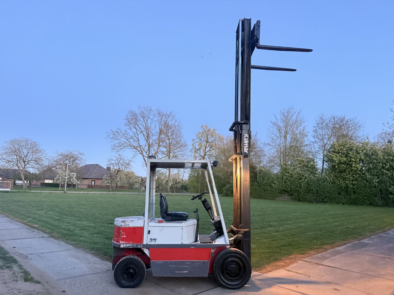 Kalmar 2.5 tonner diesel heftruck | Sideshift | verlichting