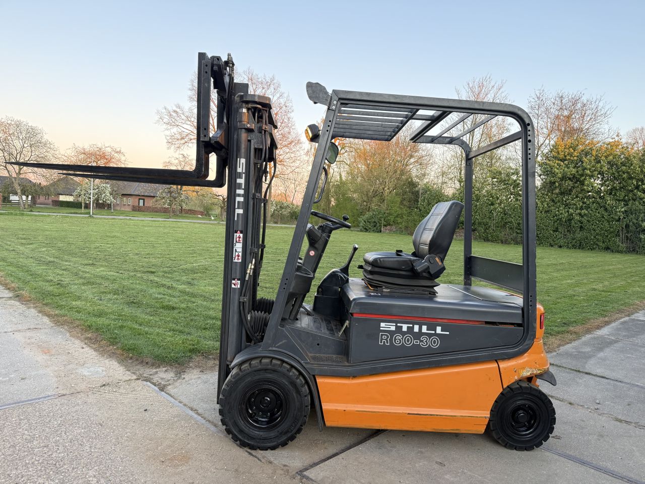 Still 3 tonner elektrisch 3-delig freelift Sideshift 4e ventiel