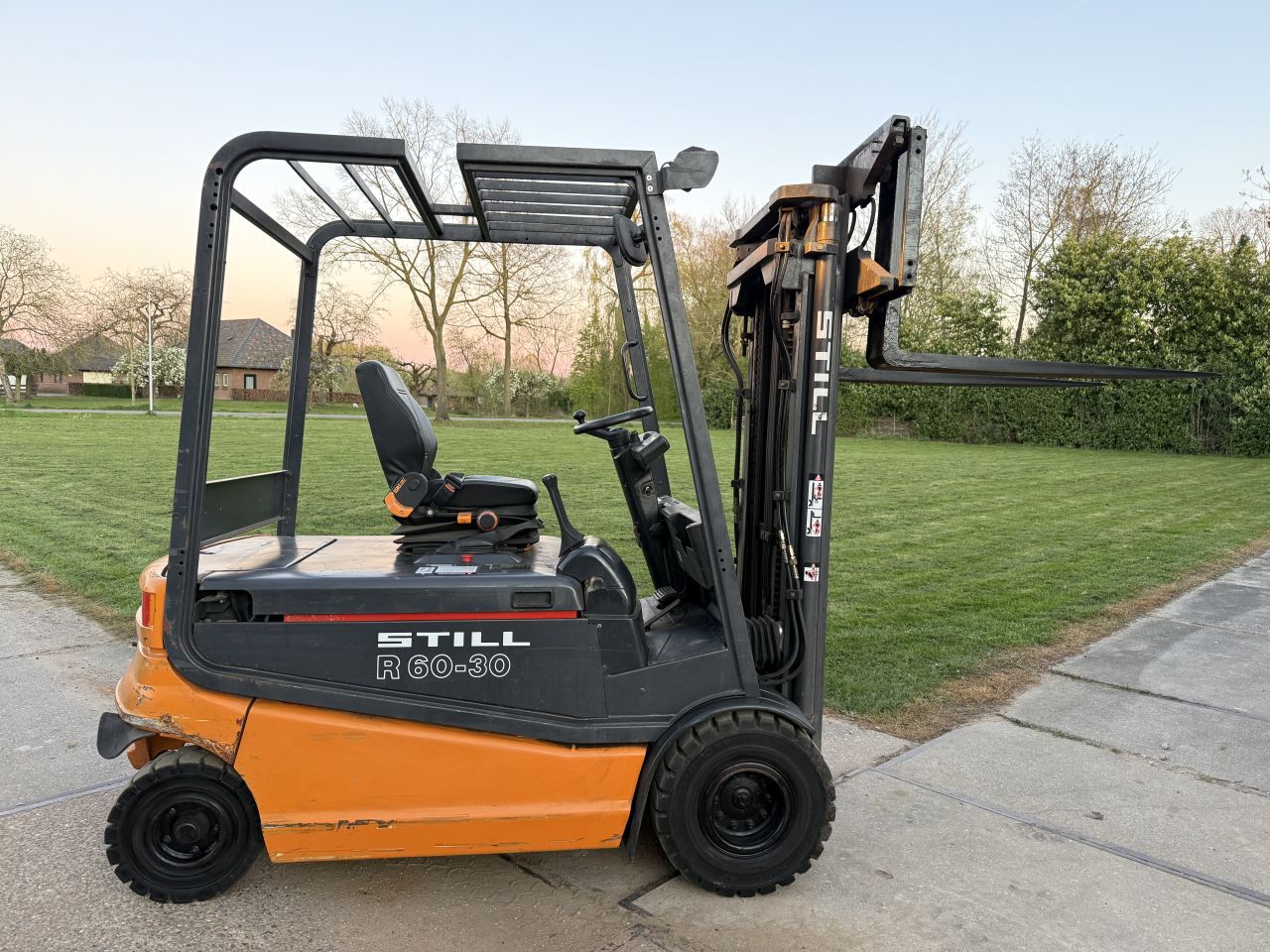 Still 3 tonner elektrisch 3-delig freelift Sideshift 4e ventiel