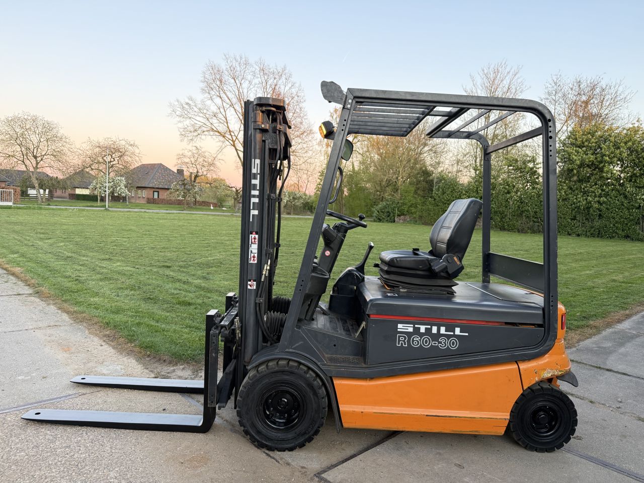 Still 3 tonner elektrisch 3-delig freelift Sideshift 4e ventiel