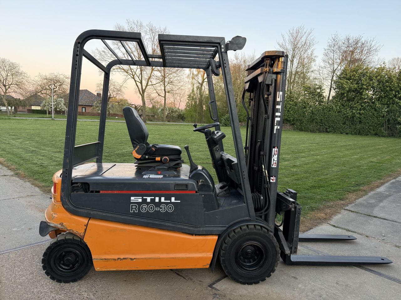 Still 3 tonner elektrisch 3-delig freelift Sideshift 4e ventiel