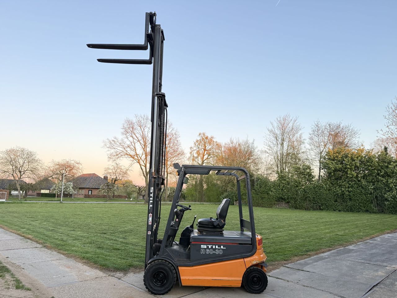 Still 3 tonner elektrisch 3-delig freelift Sideshift 4e ventiel