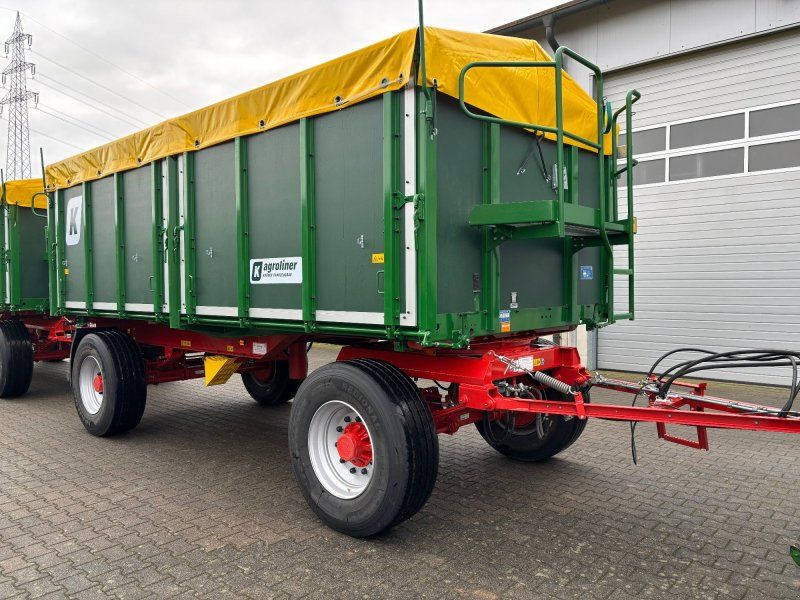 Kröger 18to Kunststoffbordwand ohne Portal Interne Nr. 40754