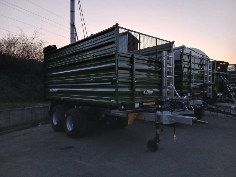 Fliegl TDK 140 VR FOX + hydr. Rückwand 18m³