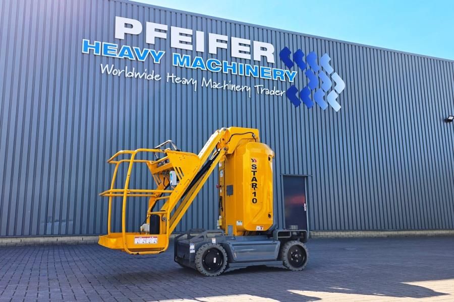 Haulotte STAR 10 Electric, 10m Working Height, 3m Reach, 20