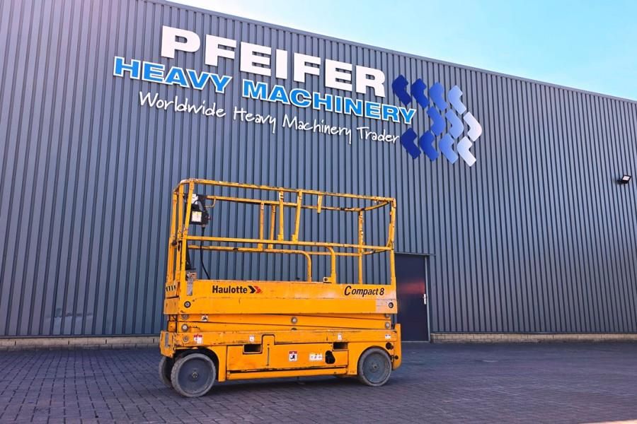 Haulotte Compact 8 Electric, 8.2m Working Height, 350kg Cap