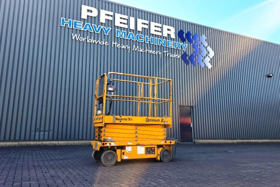 Haulotte Optimum 8 Electric, 7.77m Working Height, 230kg Ca