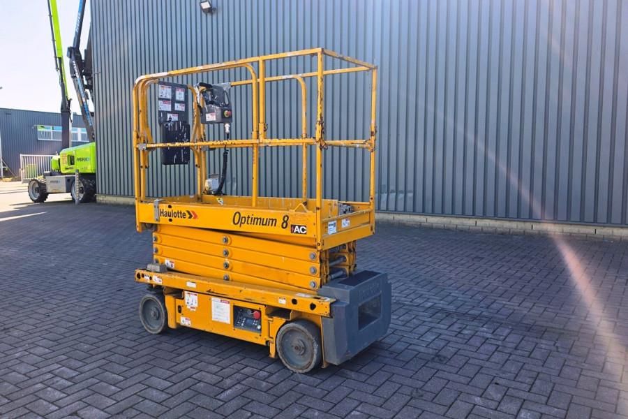 Haulotte Optimum 8 Electric, 7.77m Working Height, 230kg Ca