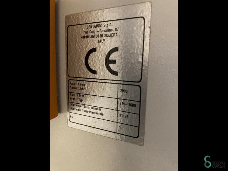 Horizontale Drehbänke Centauro TM 1600 2006