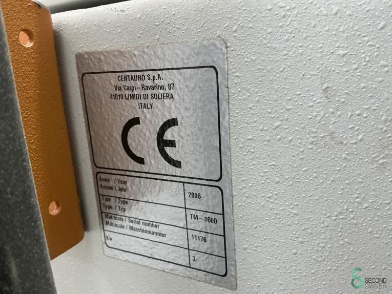 Horizontale Drehbänke Centauro TM 1600 2006