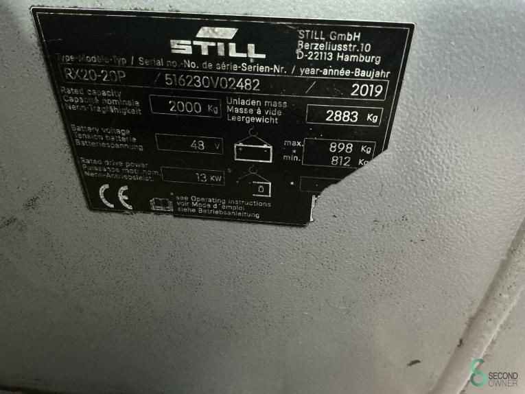 Heftrucks Elektrisch Still RX20-20P 2019