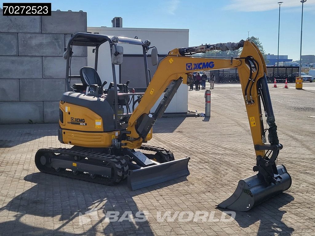 XCMG XE27 E FACTORY WARRANTY - CW/3 BUCKETS - KUBOTA ENGINE