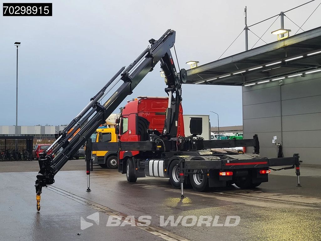 Renault T 520 6X4 Hiab 477E-7 HIDUO Crane Kran Big-Axle Euro 6