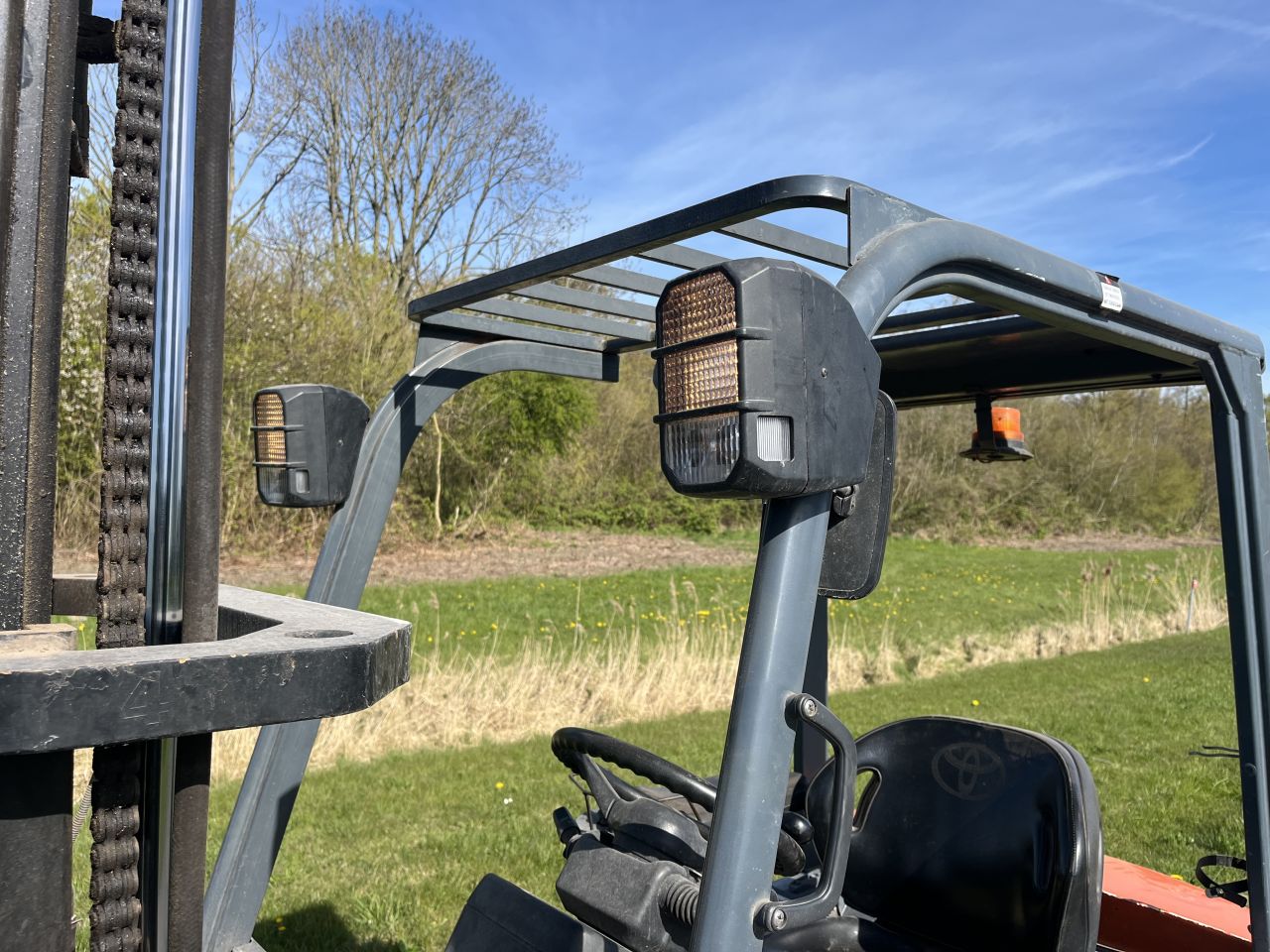 Toyota 2500kg elektrische heftruck triplo sideshift