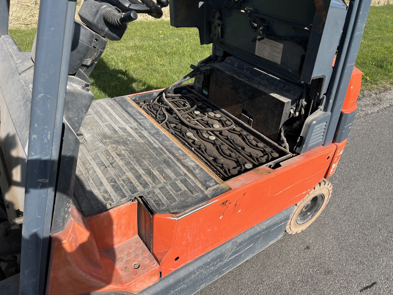 Toyota 2500kg elektrische heftruck triplo sideshift