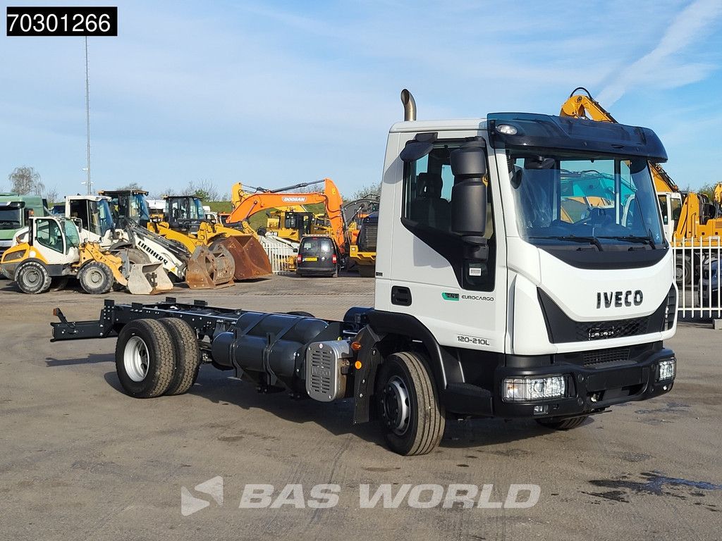 Iveco Eurocargo 120E210 4X2 NEW! 12tons chassis! CNG! GEARBOX PTO TELMA Retarder Automatic Euro 6